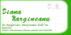 diana margineanu business card